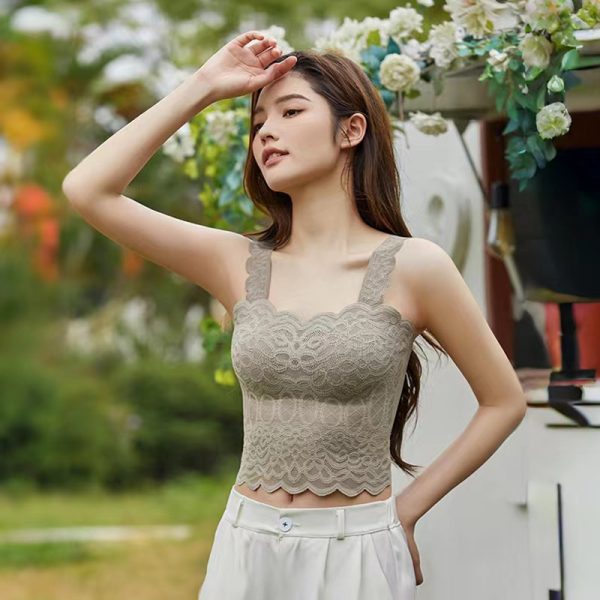 Summer lace camisole vest