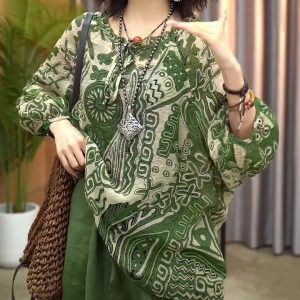 Spring/Summer New Women's T-shirt Loose Middle aged and Elderly Mom Hoodie Sunscreen Top