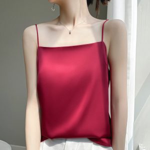 French style camisole summer white vest